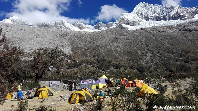 Base Camp Alpamayo