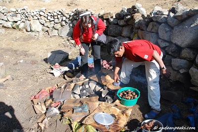 Tipycal food(Pachamanca)